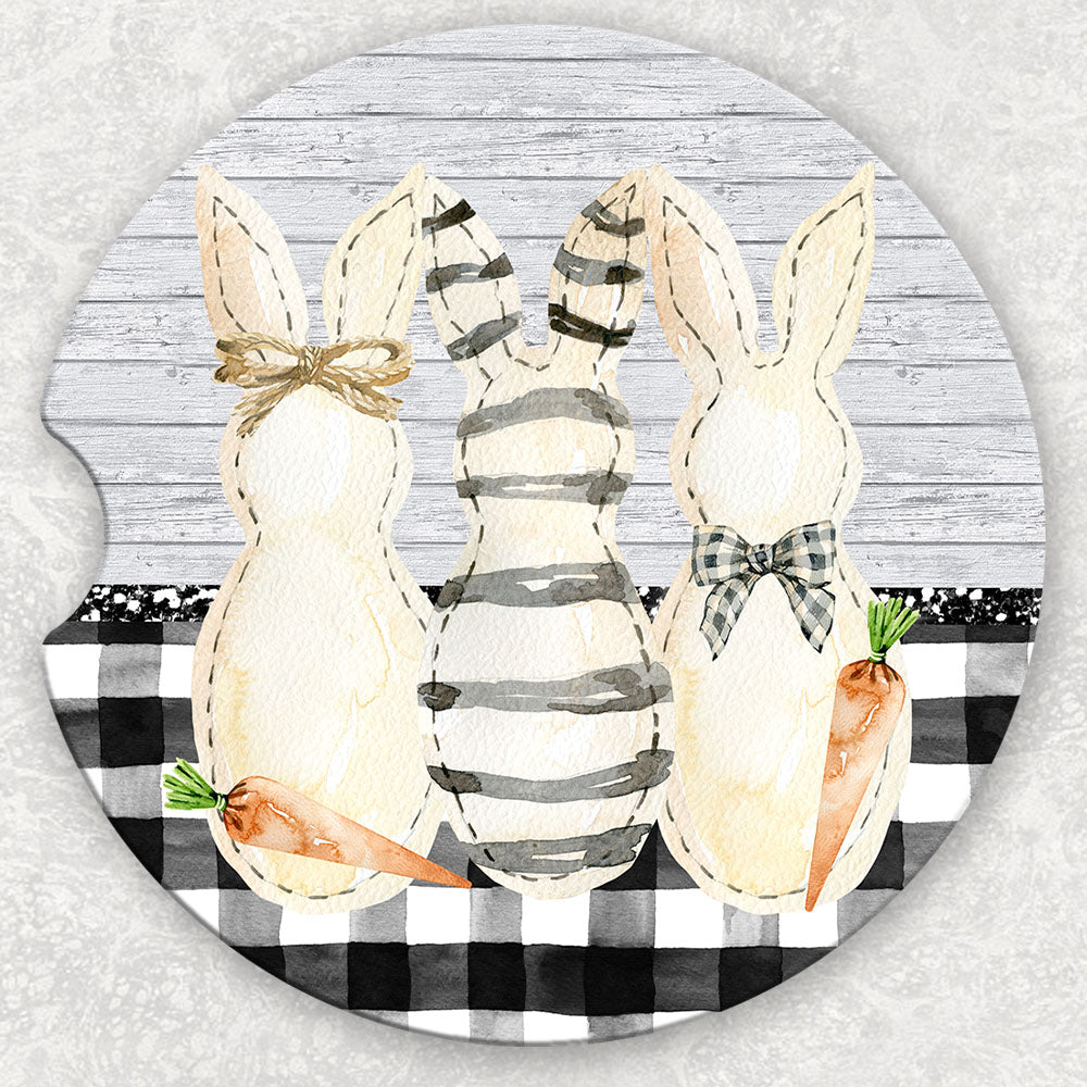 Car Coaster Set - Rabbits