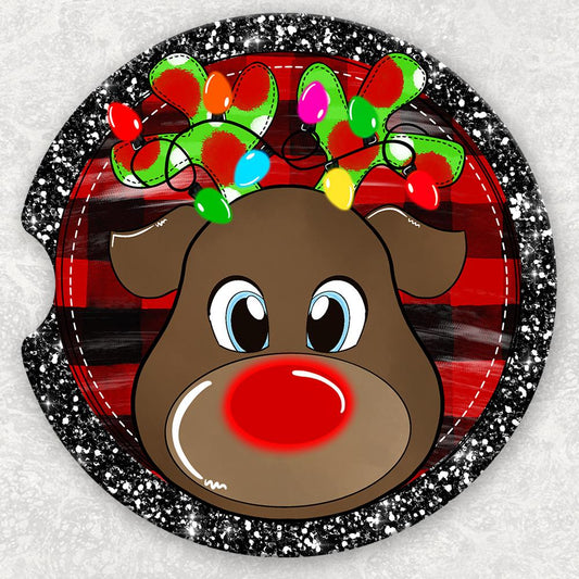 Car Coaster Set - Rudolph