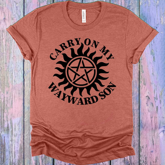 Carry On My Wayward Son Graphic Tee Graphic Tee