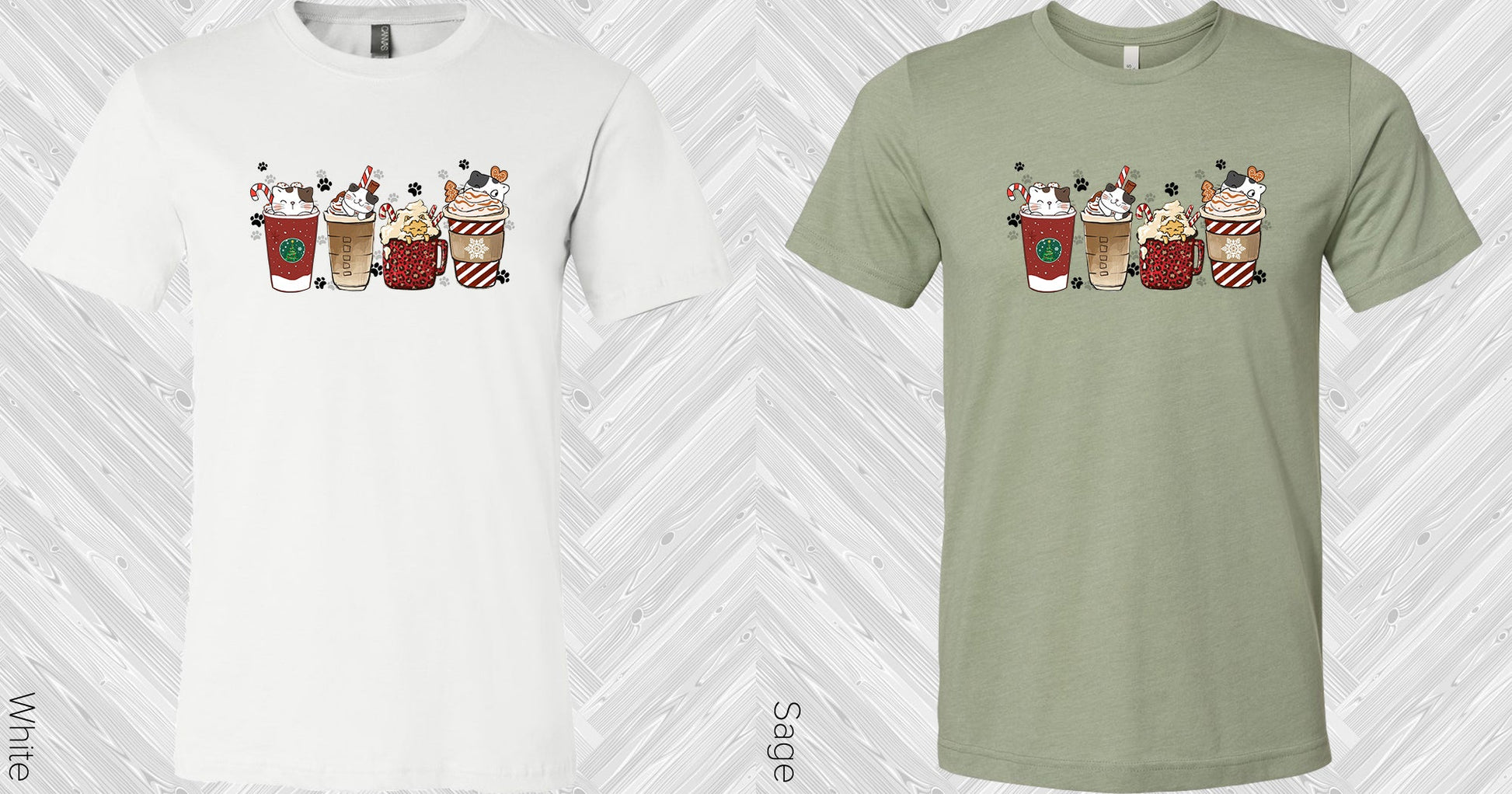 Cats Coffee Graphic Tee Graphic Tee