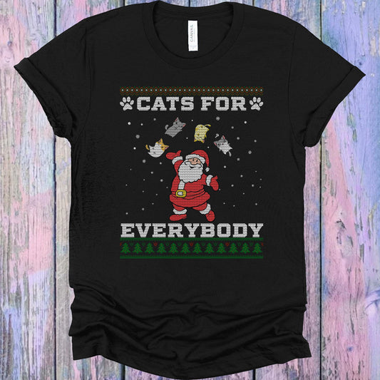 Cats For Everybody Graphic Tee Graphic Tee