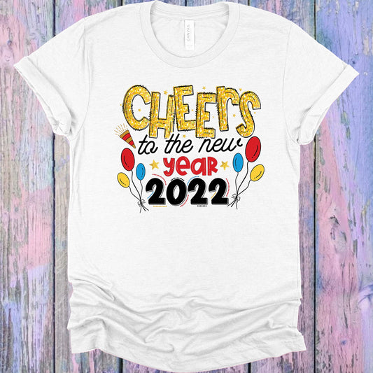 Cheers To The New Year 2022 Graphic Tee Graphic Tee