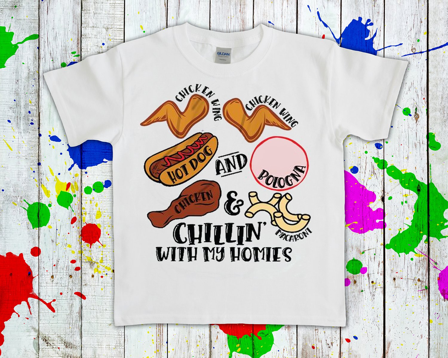 Chicken Wing Graphic Tee Graphic Tee