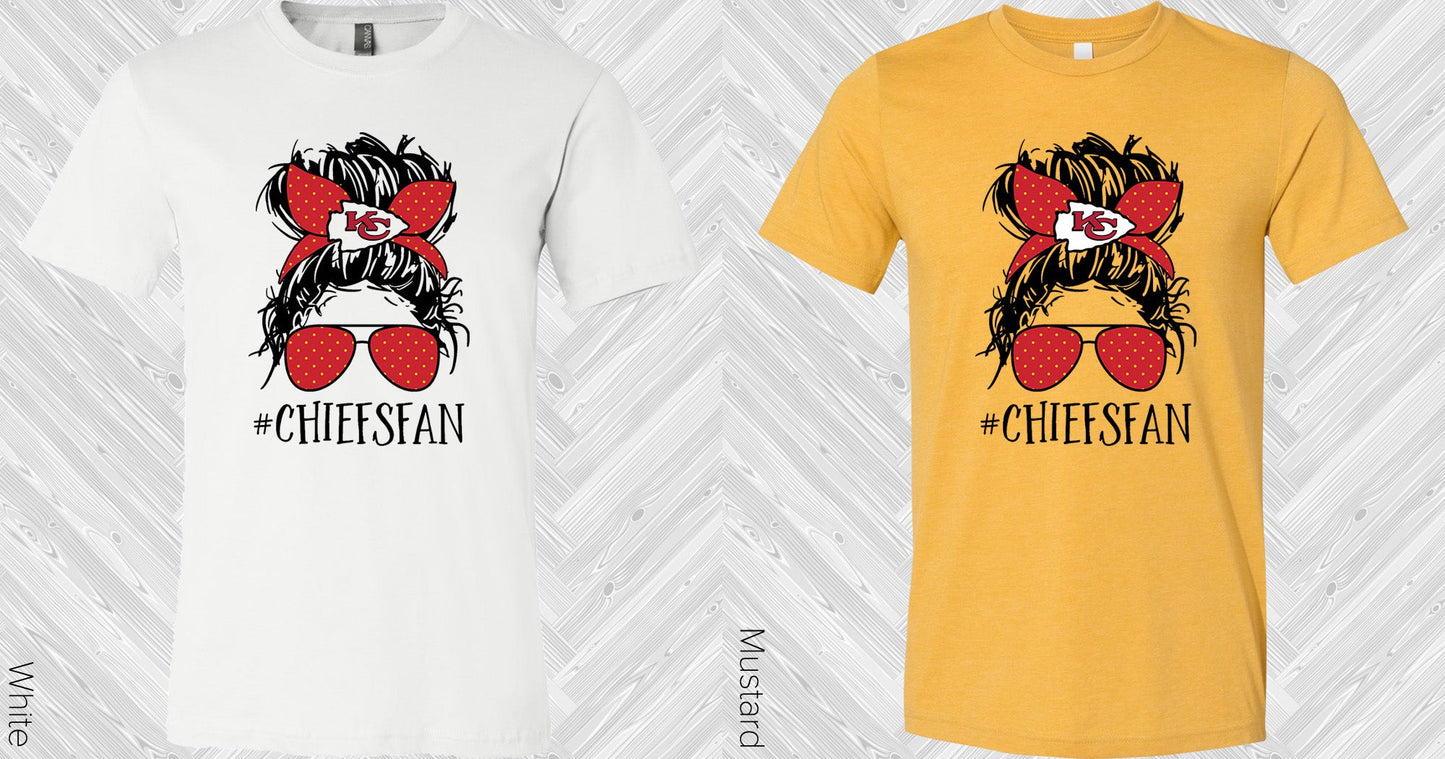 Chiefs Fan #chiefsfan Graphic Tee Graphic Tee