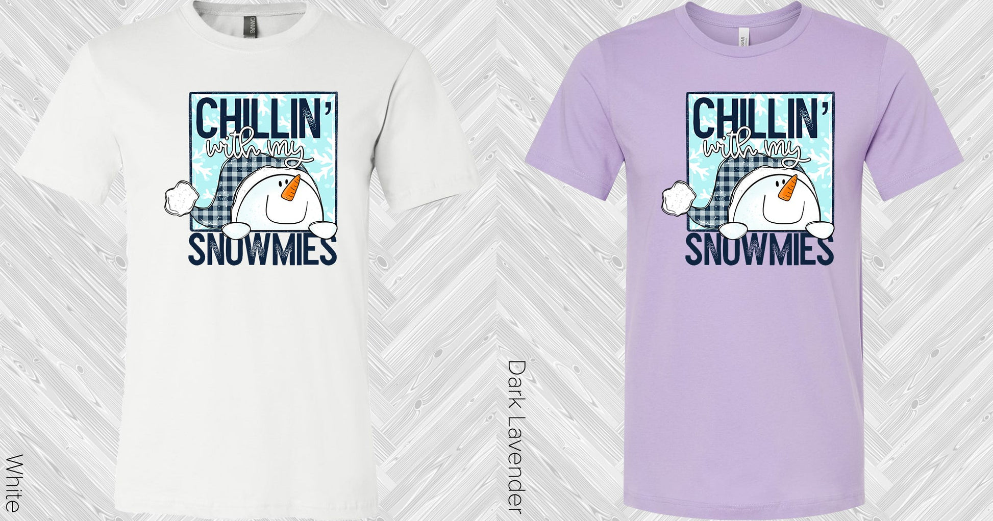Chillin With My Snowmies Graphic Tee Graphic Tee
