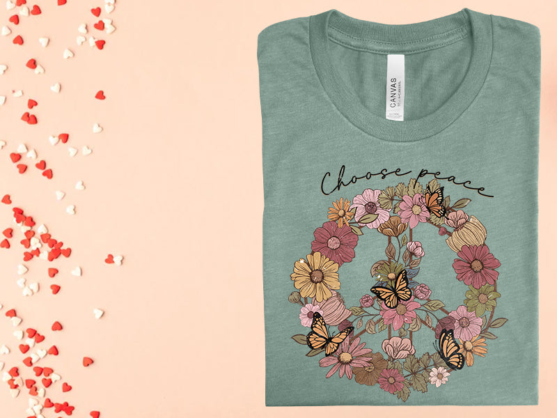 Choose Peace Graphic Tee Graphic Tee