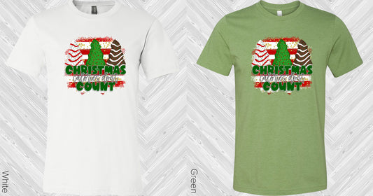 Christmas Calories Dont Count Graphic Tee Graphic Tee