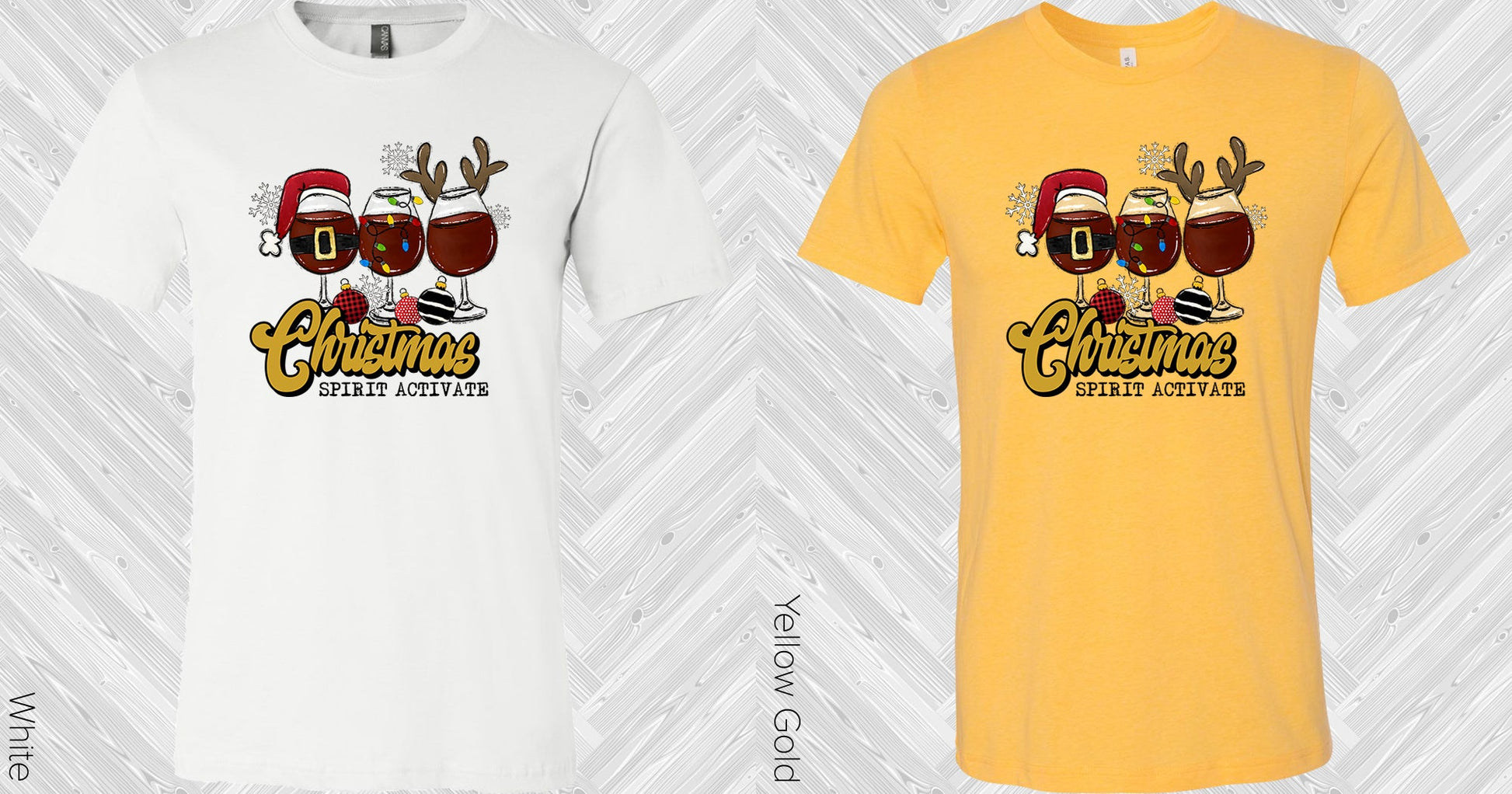 Christmas Spirit Activate Graphic Tee Graphic Tee