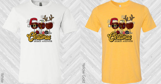 Christmas Spirit Activate Graphic Tee Graphic Tee