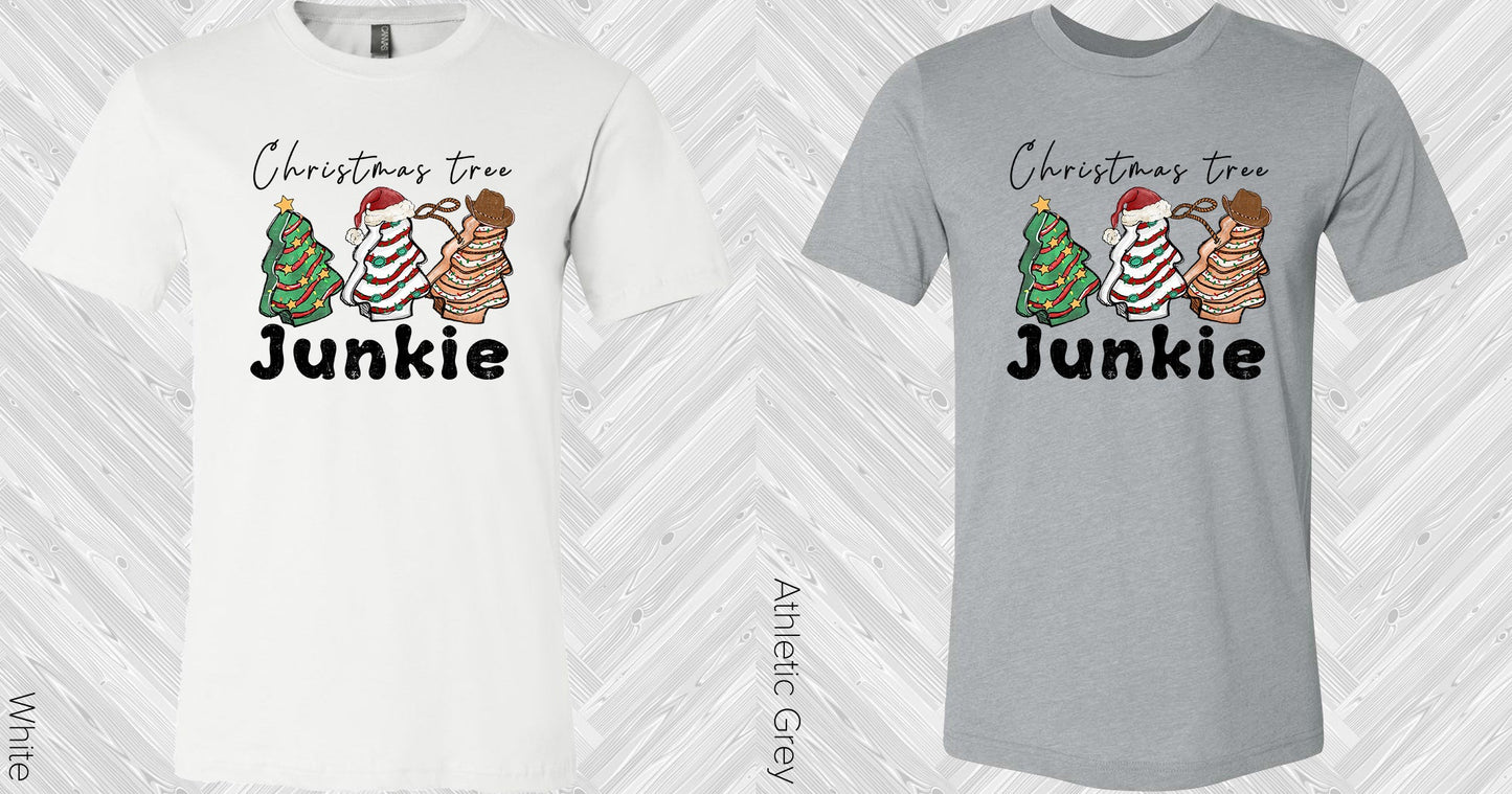 Christmas Tree Junkie Graphic Tee Graphic Tee