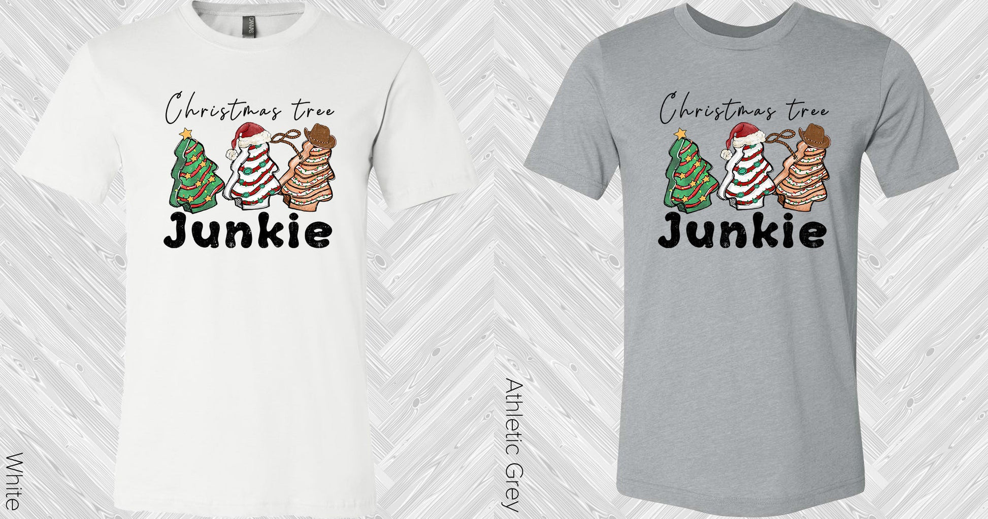 Christmas Tree Junkie Graphic Tee Graphic Tee
