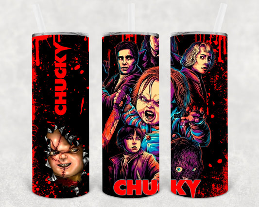 Chucky 20 Oz Skinny Tumbler