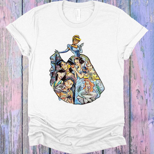 Cinderella Collage Graphic Tee Graphic Tee