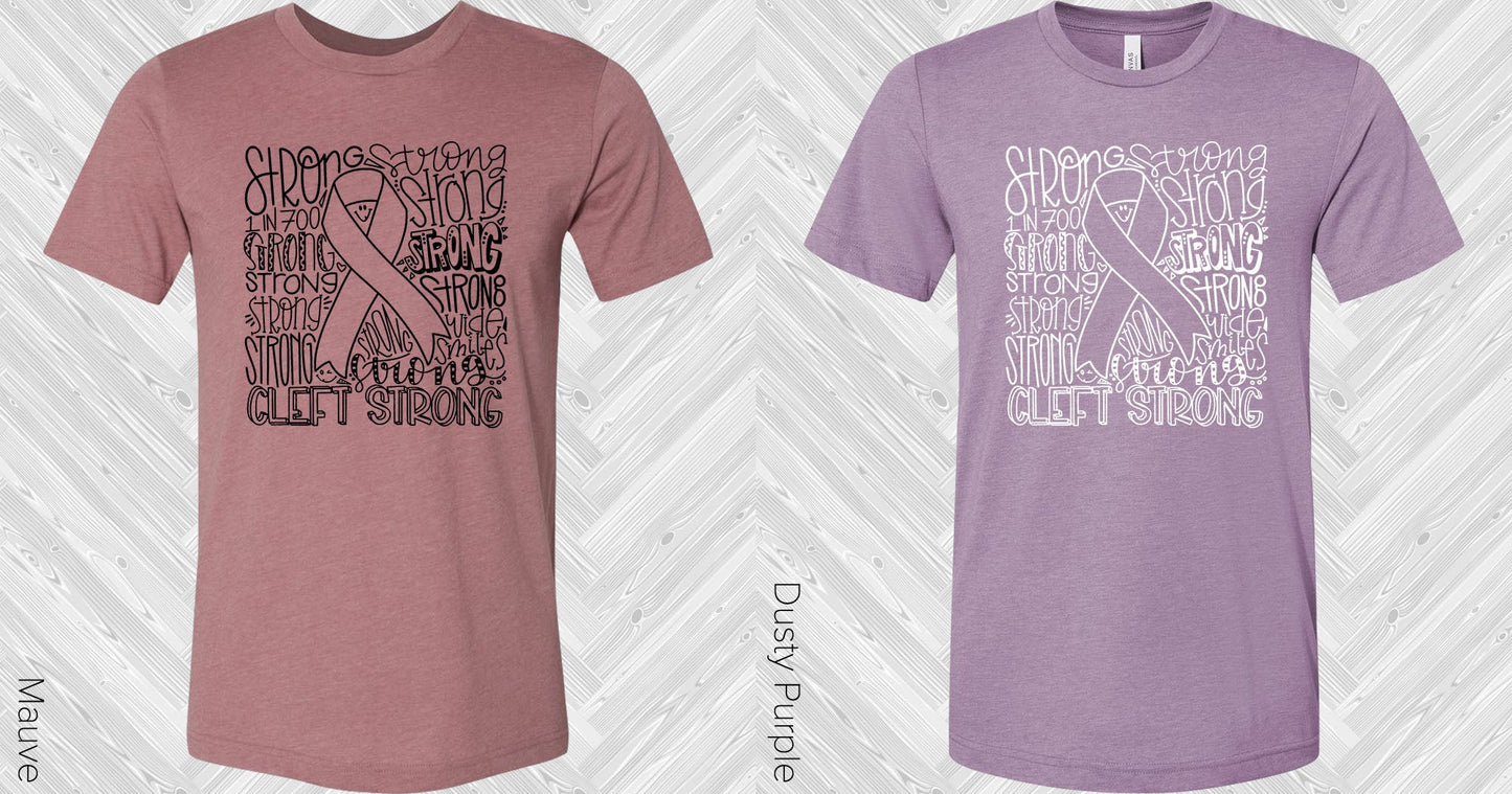 Cleft Strong Subway Art Graphic Tee Graphic Tee