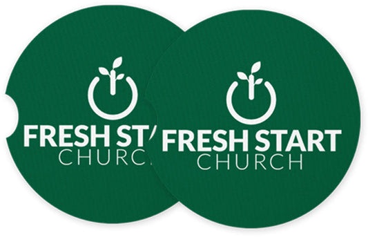 Fresh Start Church - Car Coaster Set