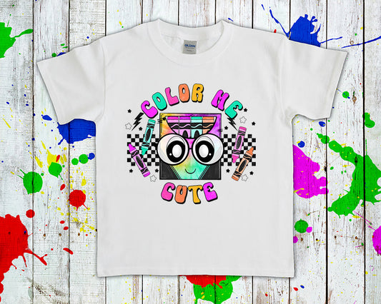 Color Me Cute Graphic Tee