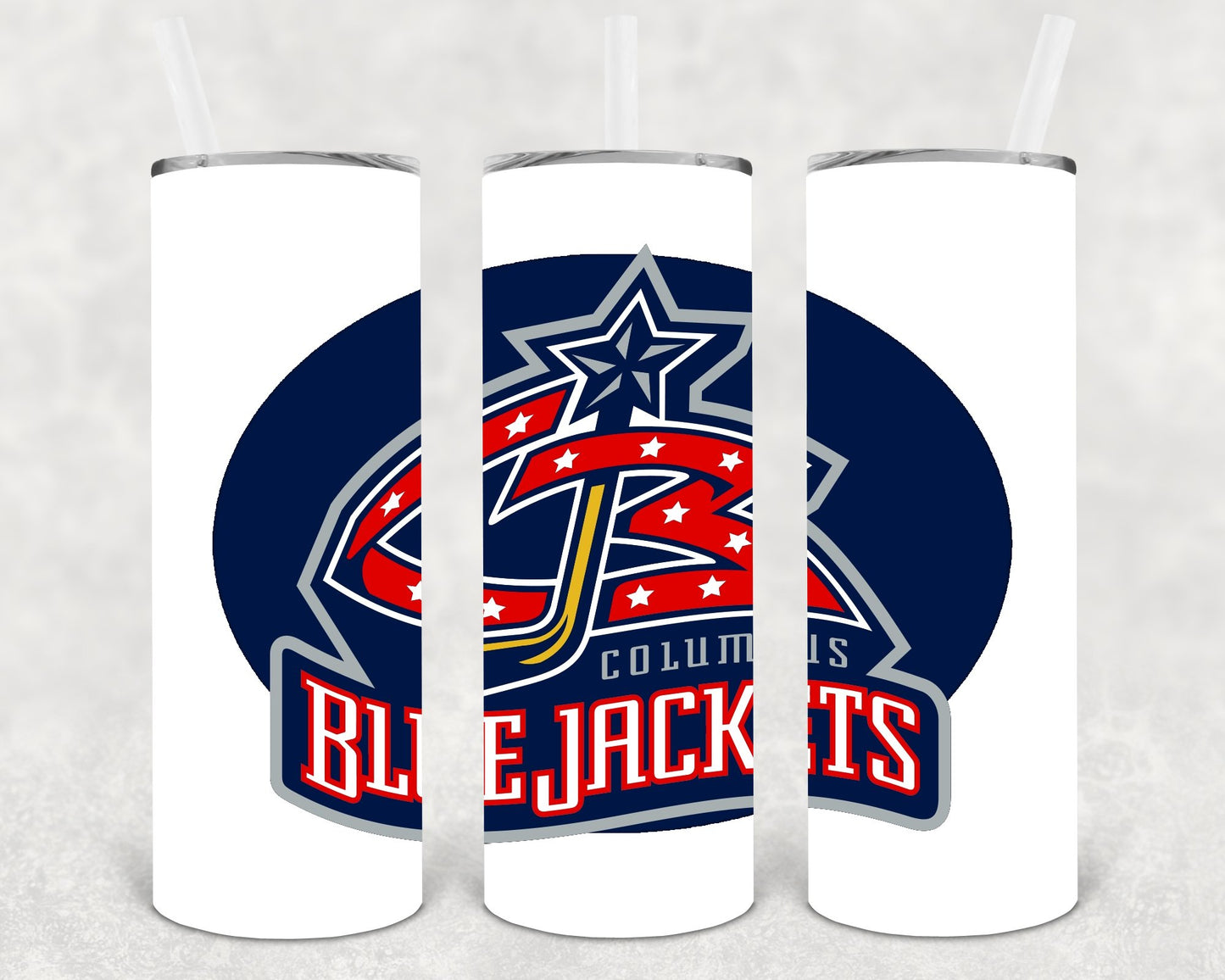 Columbus Blue Jackets 20 Oz Skinny Tumbler