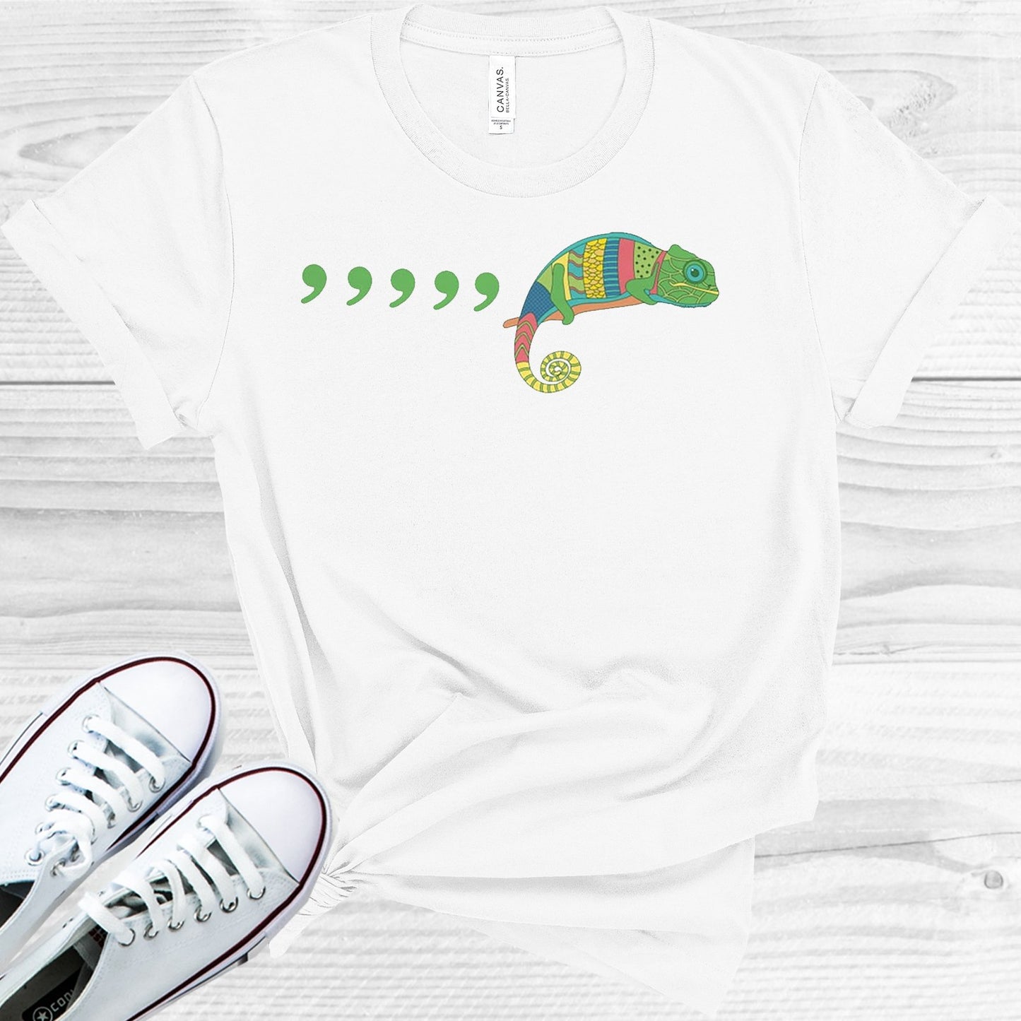 Comma Chameleon Graphic Tee Graphic Tee