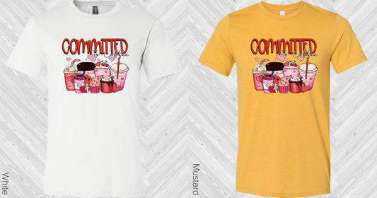 Committed To Coffee Graphic Tee Graphic Tee