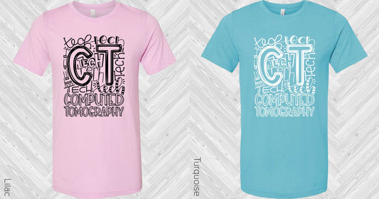 Computed Tomography Subway Art Graphic Tee Graphic Tee