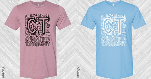 Computed Tomography Subway Art Graphic Tee Graphic Tee