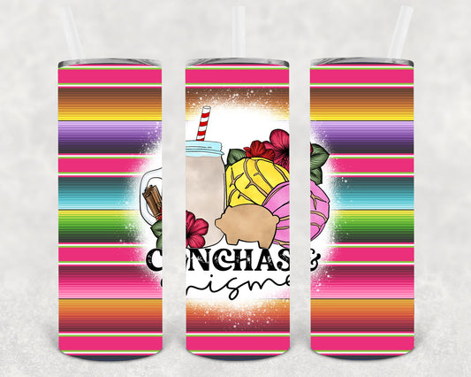 Conchas & Chisme 20 Oz Skinny Tumbler