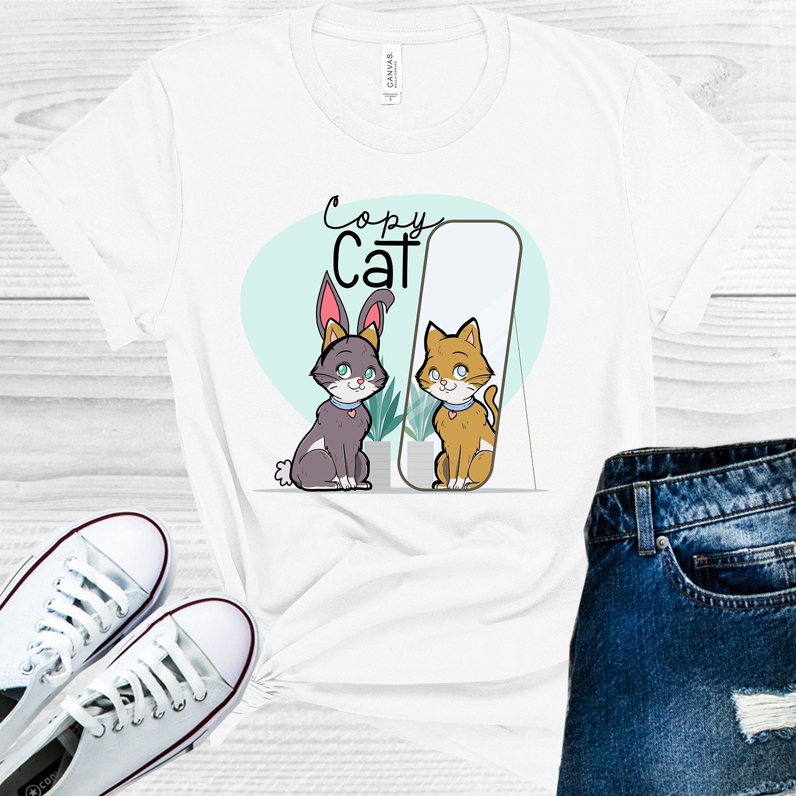 Copy Cat Graphic Tee Graphic Tee