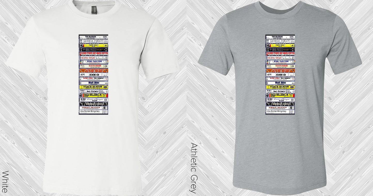 Country Tapes Graphic Tee Graphic Tee