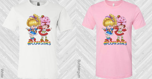 Rainbow Brite And Strawberry Shortcake #cousins Graphic Tee Graphic Tee