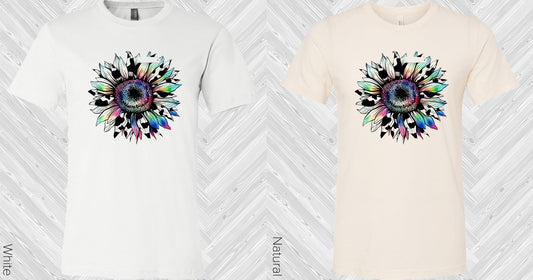 Cow Sunflower Graphic Tee Graphic Tee