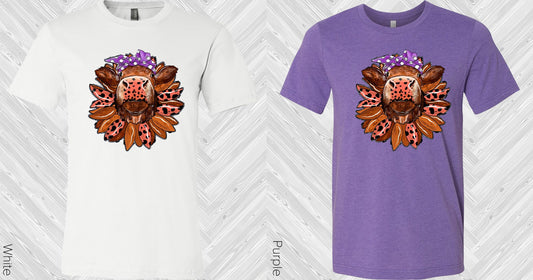 Cow Sunflower Graphic Tee Graphic Tee