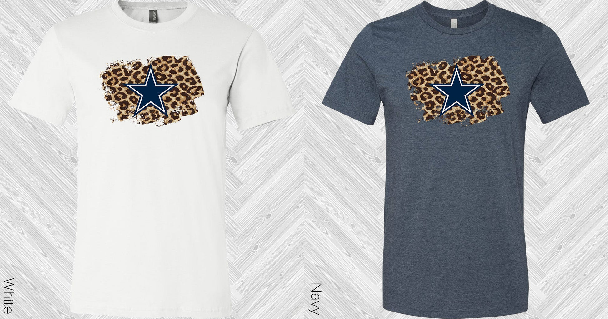 Cowboys Leopard Graphic Tee Graphic Tee