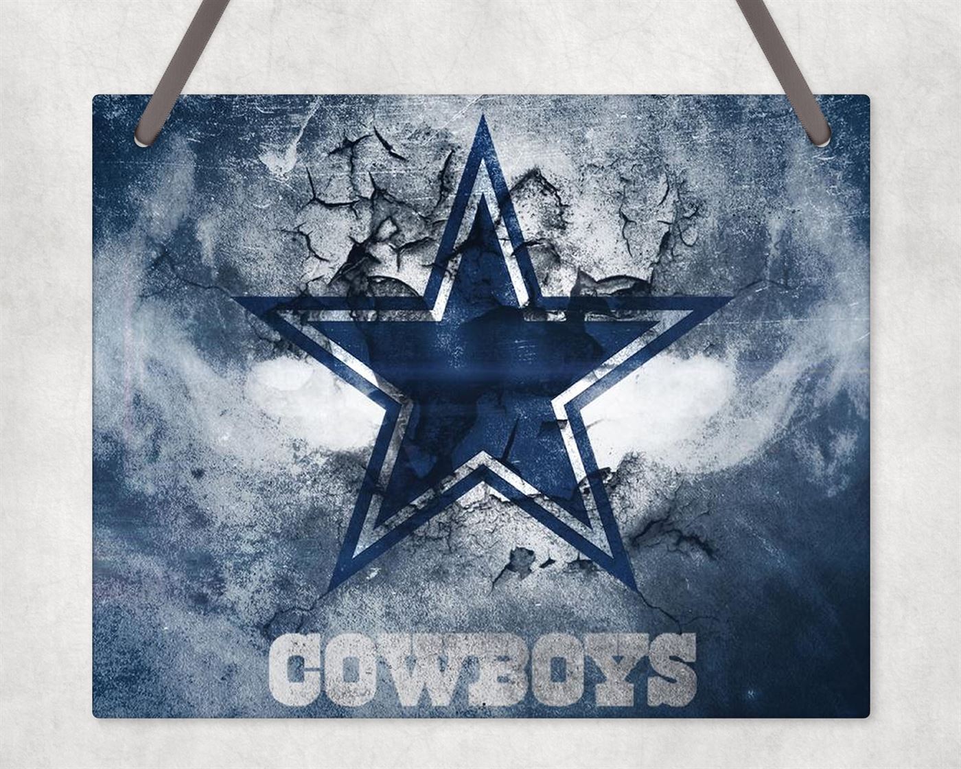 Dallas Cowboys Wall Sign Hanging