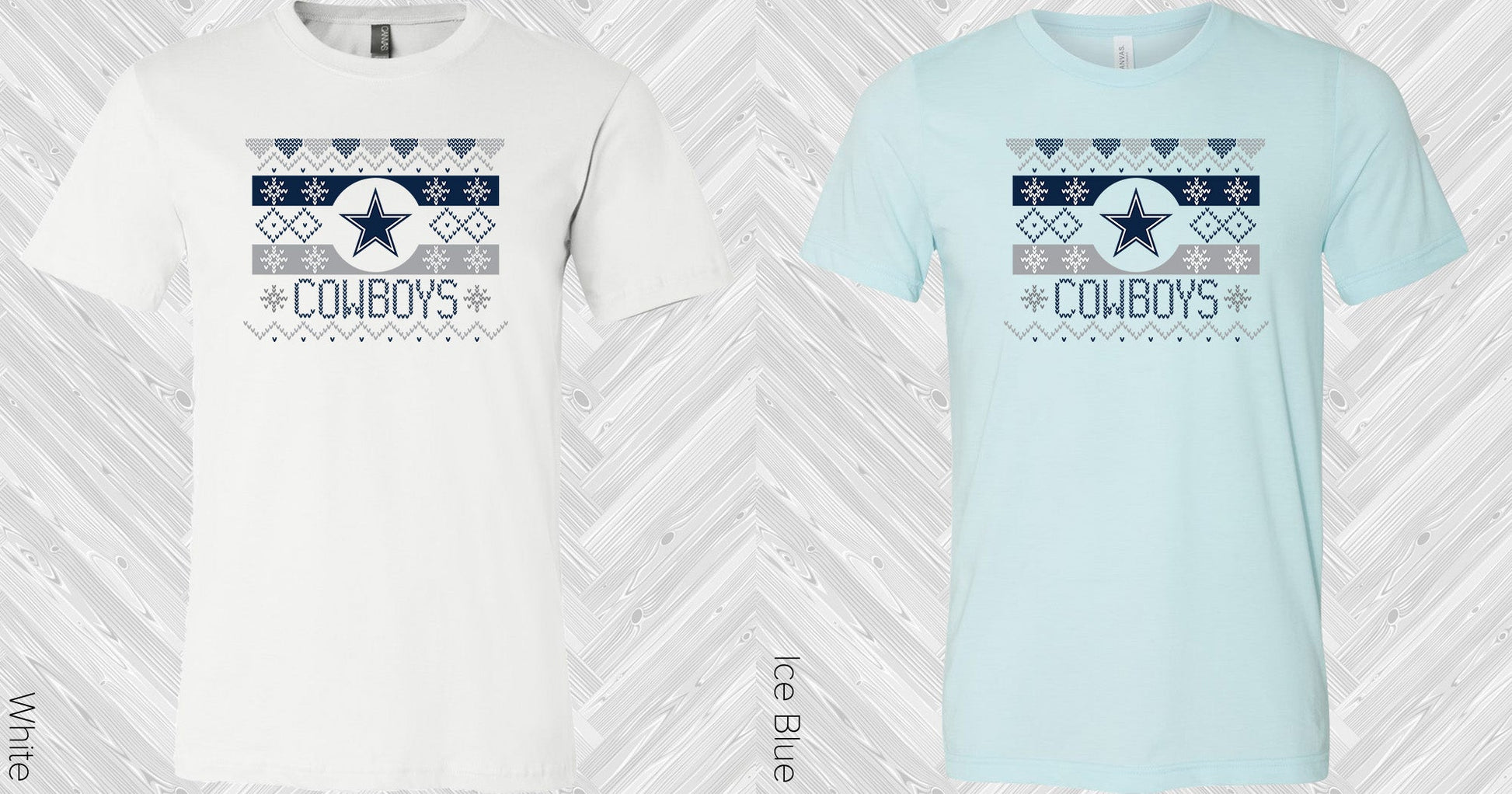 Cowboys Ugly Sweater Graphic Tee Graphic Tee