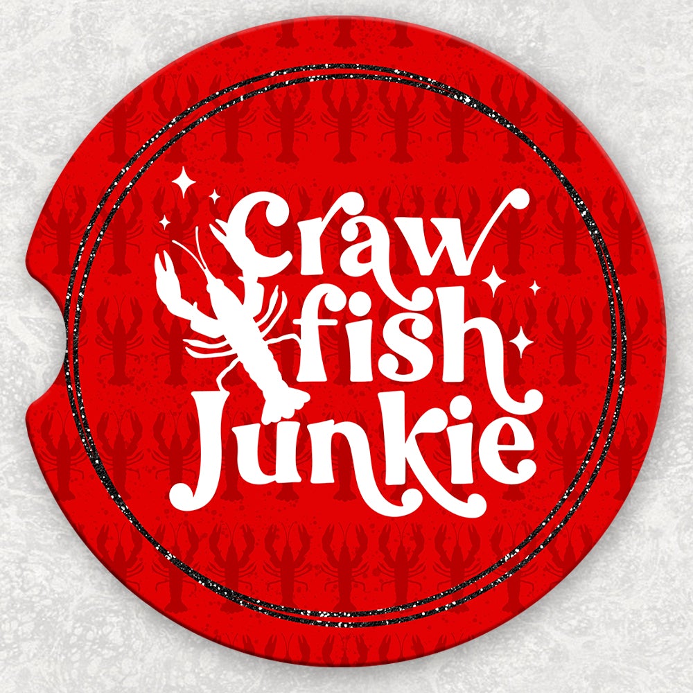 Car Coaster Set - Crawfish Junkie