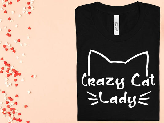 Crazy Cat Lady Graphic Tee Graphic Tee