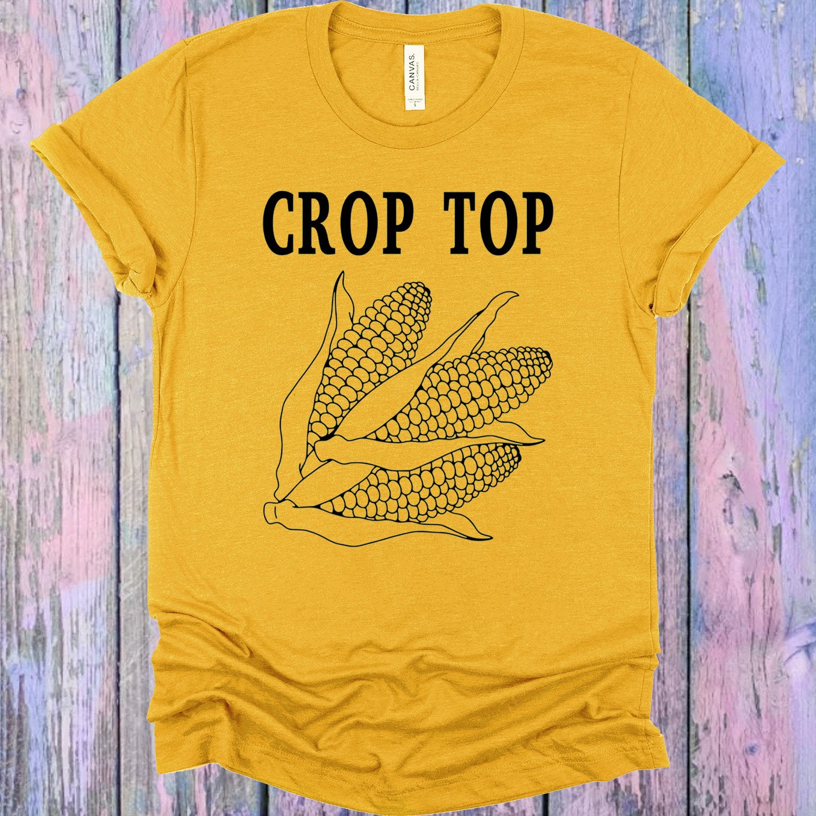 Crop Top Graphic Tee Graphic Tee