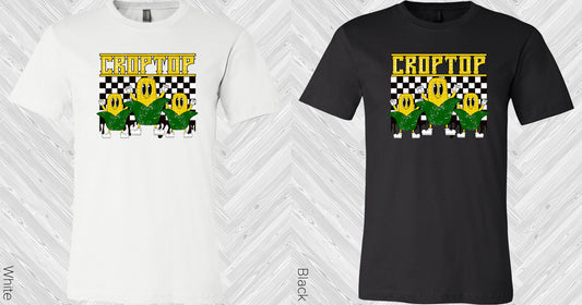 Crop Top Graphic Tee Graphic Tee