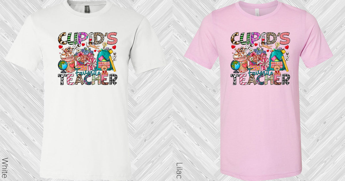 Cupids Favorite Teacher Graphic Tee Graphic Tee