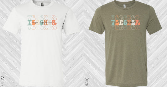 Customized Grade Teacher Graphic Tee