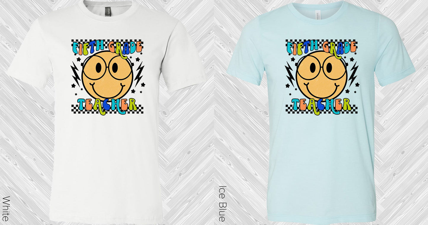 Customized Grade Teacher Graphic Tee