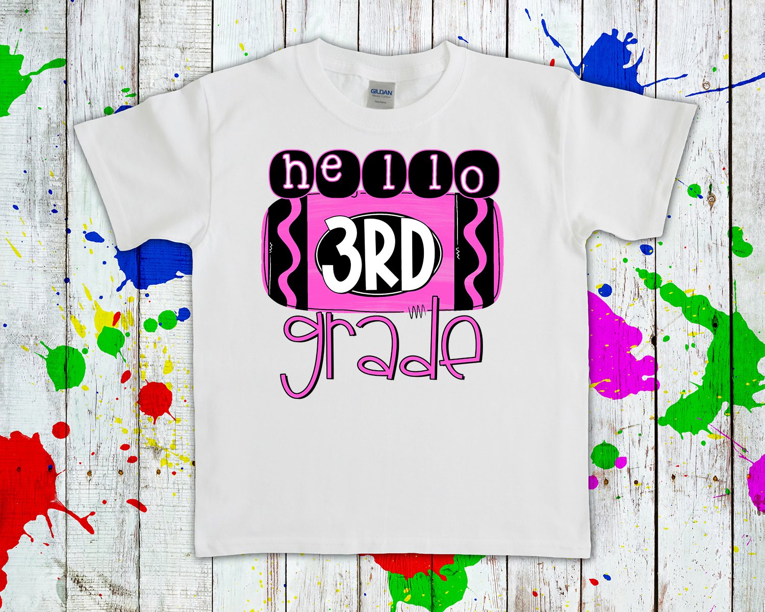 Customized Hello Grade Graphic Tee Graphic Tee