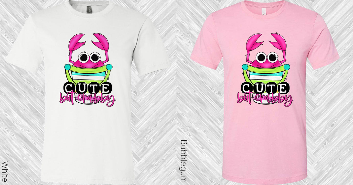 Cute But Crabby (Pink) Graphic Tee Graphic Tee