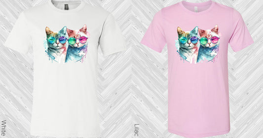 Cute Cats Graphic Tee Graphic Tee
