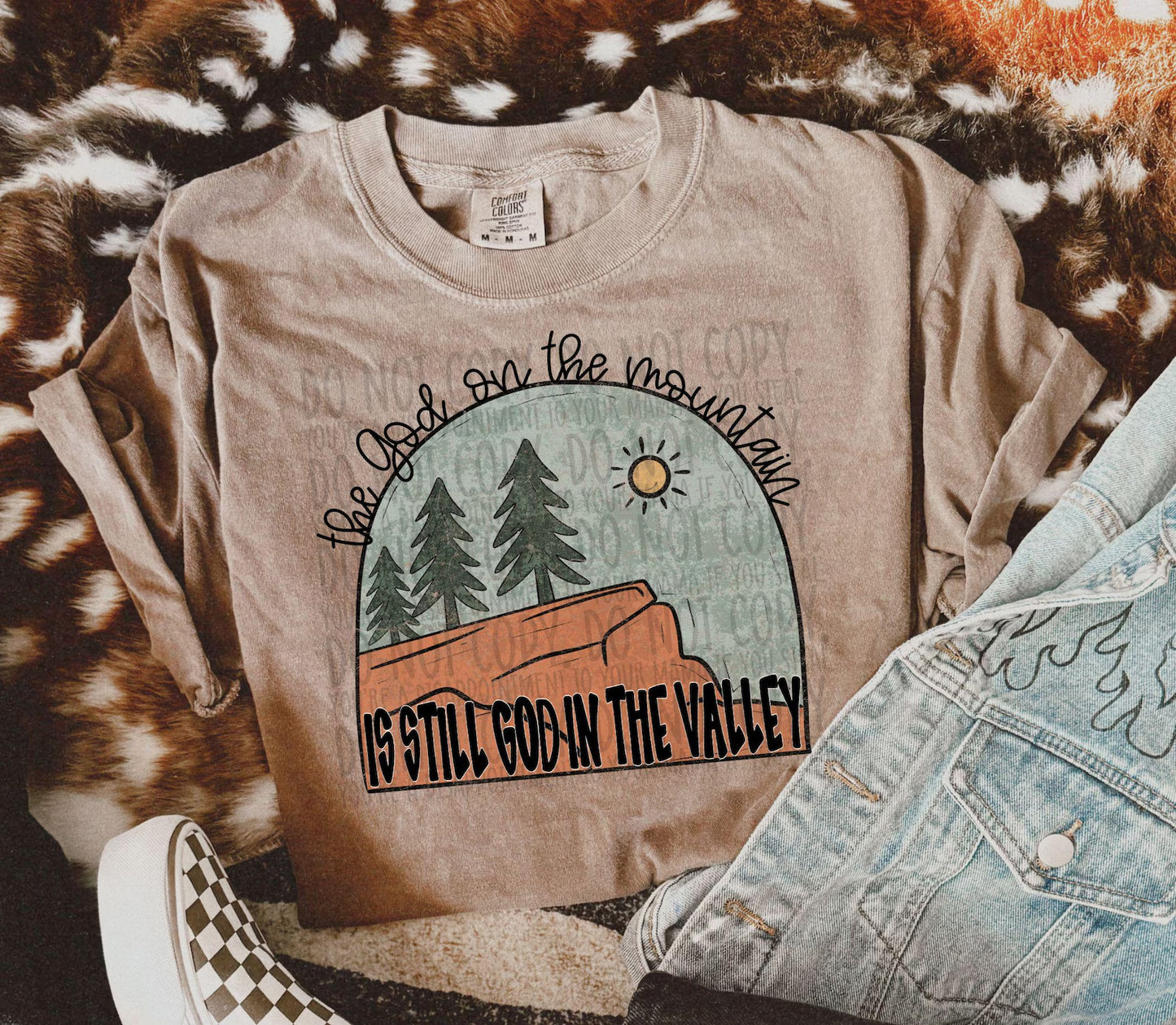 The God on the Mountain Graphic Tee