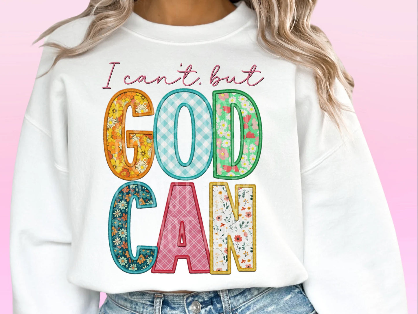 I Can't But God Can Graphic Tee