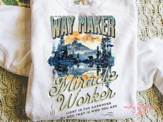 Way Maker Miracle Worker Graphic Tee