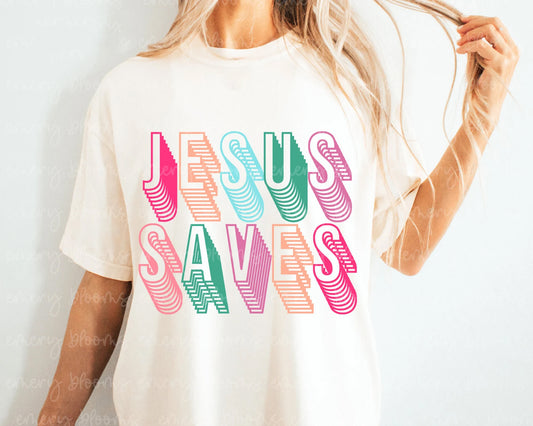 Jesus Saves Graphic Tee