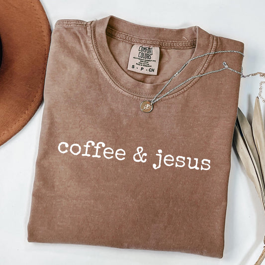 Coffee & Jesus Graphic Tee