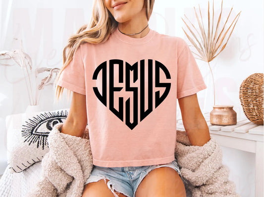 Jesus Heart Graphic Tee
